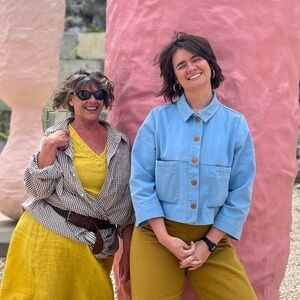 Ilana Kohn Mabel Crop Jacket in Cerulean Size M